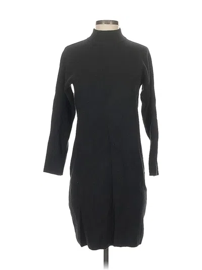 Pre-owned Frank + Oak Casual Dress In Black