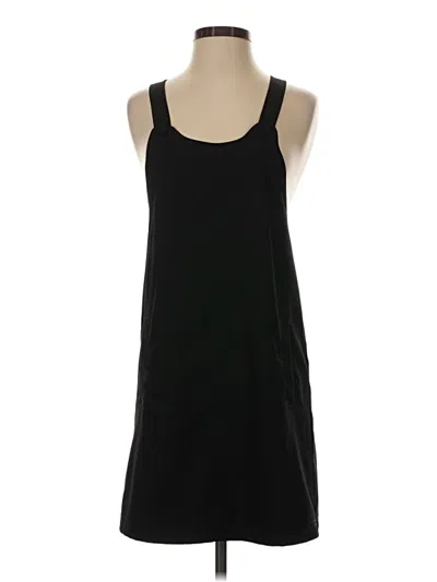 Pre-owned Frank + Oak Casual Dress In Black