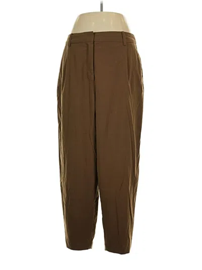 Pre-owned Frank + Oak Casual Pants In Brown