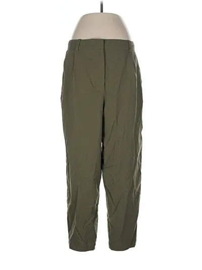 Pre-owned Frank + Oak Casual Pants In Green