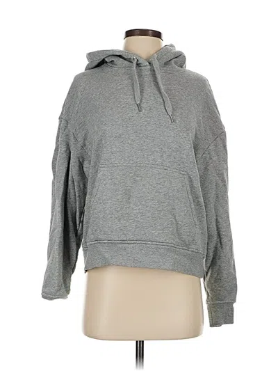 Pre-owned Frank + Oak Pullover Hoodie In Gray
