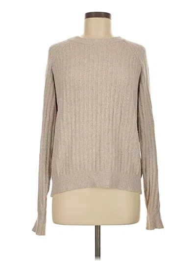 Pre-owned Frank + Oak Pullover Sweater In Brown