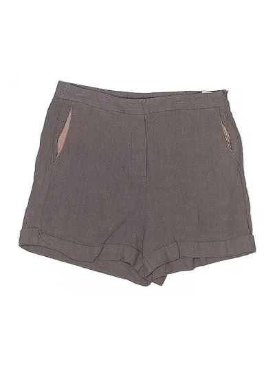 Pre-owned Frank + Oak Shorts In Brown