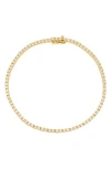Frankie & Zoe 10k Gold Lab Grown Diamond Tennis Bracelet In Gold
