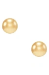 Frankie & Zoe 14k Gold Ball Stud Earrings In Gold