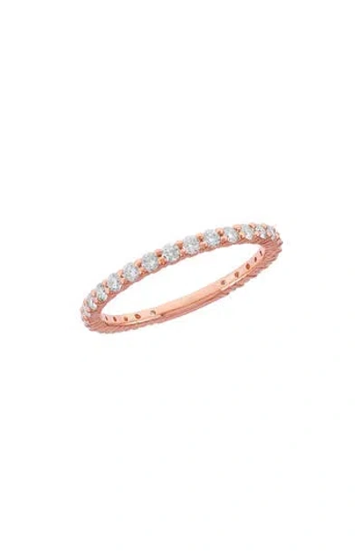 Frankie & Zoe 14k Gold Brilliant Cut Diamond Band Ring