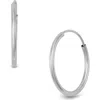 Frankie & Zoe 14k Gold Endless Hoop Earrings