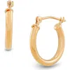 Frankie & Zoe 14k Yellow Gold Huggie Hoop Earrings