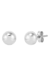 Frankie & Zoe Ball Stud Earrings In Gold
