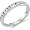 Frankie & Zoe Diamond Band Ring In Gold