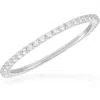 Frankie & Zoe Diamond Band Ring In Gold