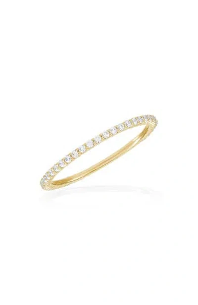 Frankie & Zoe Diamond Band Ring In Gold