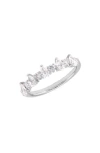 Frankie & Zoe Diamond Band Ring In Gold