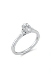 Frankie & Zoe Lab Grown Diamond Ring In Gold