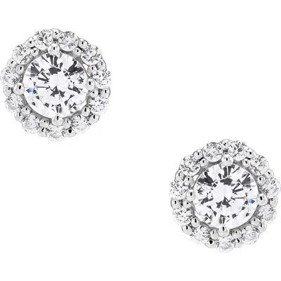 Frankie & Zoe Lab Grown Diamond Stud Earrings In Gold