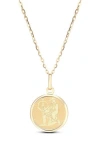 Frankie & Zoe Saggitarius Pendant Necklace In Gold