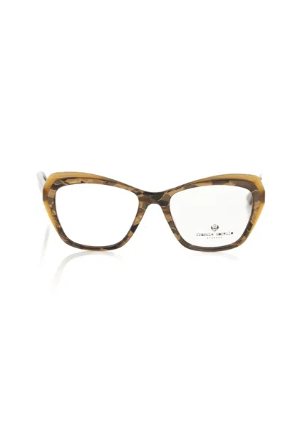 Frankie Morello Acetate Women's Eyeglass Women's Frame In Beige