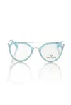 Frankie Morello Light Blue Acetate Frames In Blue