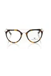 Frankie Morello Aviator-style Tartarugato Eyewear Women's Frames In Brown