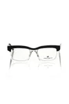 Frankie Morello Black Acetate Frame In Transparent