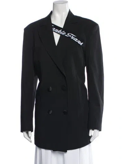 Pre-owned Frankie Morello Blazer In Black