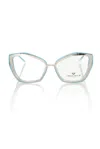 Frankie Morello Multicolor Acetate Frames In Green