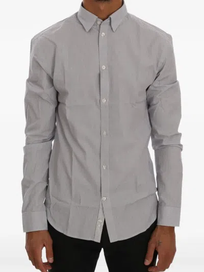 Frankie Morello Button-down Shirt In Blue