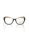 Frankie Morello Black Acetate Frames In Black