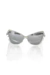 FRANKIE MORELLO CHIC CAT EYE SHADES WITH METALLIC WOMEN'S ACCENTS