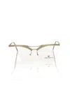 Frankie Morello Brown Metallic Fibre Frames In Brown