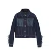 Frankie Morello Denim Jacket In Blue