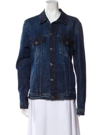 Pre-owned Frankie Morello Denim Jacket In Blue