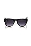 Frankie Morello Black Acetate Sunglasses In Black