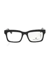 Frankie Morello Geometric Wayfarereyeglasses In White