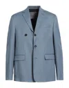 Frankie Morello Suit Jackets In Blue