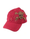 Frankie Morello Man Hat Red Size Onesize Cotton