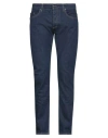 Frankie Morello Man Jeans Blue Size 30 Cotton, Lycra In Blue