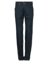 Frankie Morello Man Pants Midnight Blue Size 28 Cotton In Blue