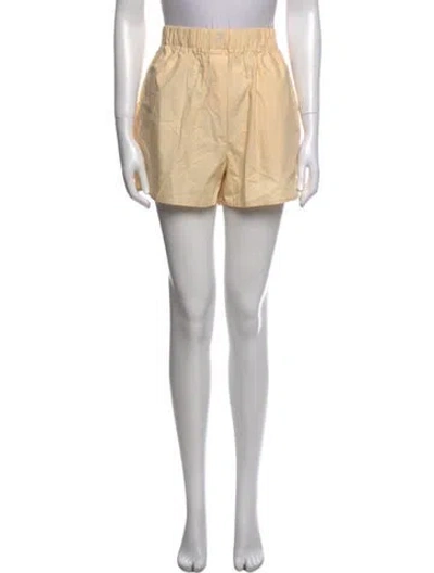 Pre-owned Frankie Morello Mini Shorts In Neutral