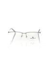 Frankie Morello Silver Metallic Fibre Frame In Silver