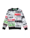 Frankie Morello Toddler Boy Sweatshirt White Size 4 Polyester In White