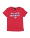 Frankie Morello Toddler Boy T-shirt Red Size 6 Cotton In Red