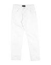 Frankie Morello Toddler Girl Pants White Size 7 Cotton, Elastane In White