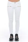 Frankie Morello White Cotton Women's Jeans In White