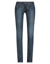 Frankie Morello Woman Jeans Blue Size 25 Cotton In Blue
