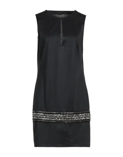 Frankie Morello Short Dresses In Black