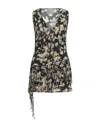 Frankie Morello Short Dresses In Black