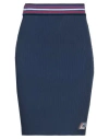 Frankie Morello Woman Mini Skirt Blue Size 4 Viscose, Polyester In Blue