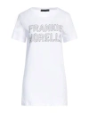 Frankie Morello Woman T-shirt White Size M Cotton In White