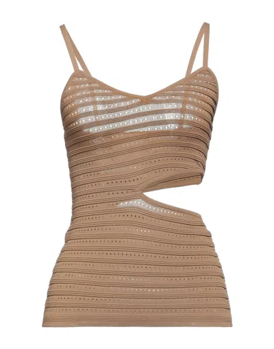 Frankie Morello Tops In Beige